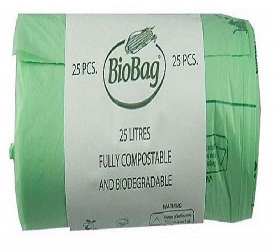 BioBag Compost Bags 10 Litre 25 Bags Wholesome Hub