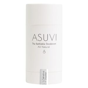 ASUVI Refillable Deodorant Sensitive Unscented (White Tube) 65g