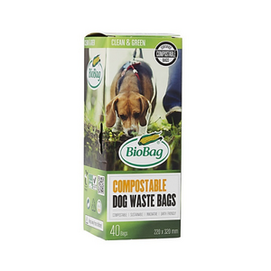 BioBag Compostable Doggy Waste Bags - 40 Bags