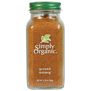 Simply Organic Nutmeg Ground (Glass Jar) ~ 65g
