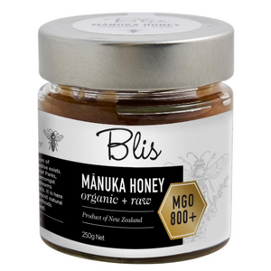 BLIS Manuka Honey (Organic Raw) ~ MGO 800+