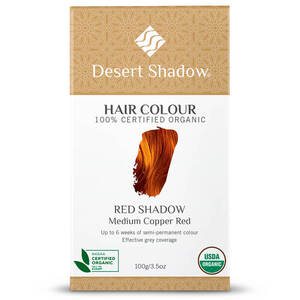 Desert Shadow Organic Hair Dye - Red Shadow 100g