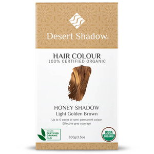 Desert Shadow Organic Hair Dye - Honey Shadow 100g [Shortdated BBD: Nov-25]