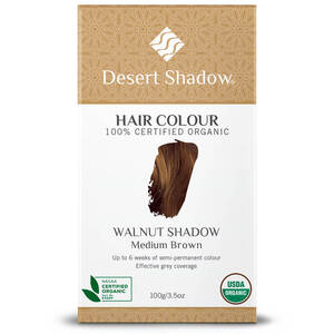 Desert Shadow Organic Hair Dye - Walnut Shadow 100g