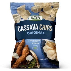 DJ&A Cassava Vegetable Chips Original 100g [Shortdated BBD: May-26]