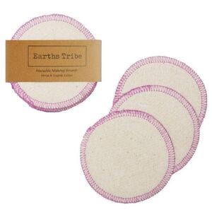 Earths Tribe Lavender Reusable Hemp Makeup Rounds 10 pack