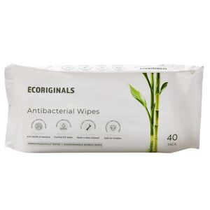 Ecoriginals Antibacterial Wipes 40 pack