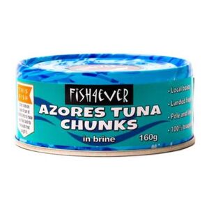 Fish4Ever Azores (Skipjack) Tuna Chunks in Brine ~ 160g