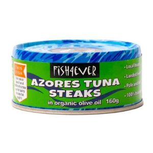 Fish4Ever Azores (Skipjack) Tuna Steaks in Olive Oil ~ 160g