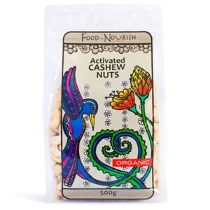 Food to Nourish Organic Sprouted Cashew Nuts 500g