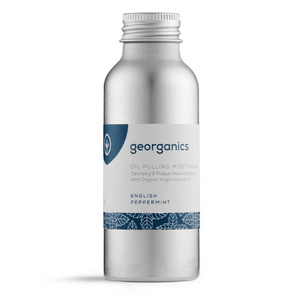 Georganics Oil Pulling Mouthwash ~ Peppermint 100ml