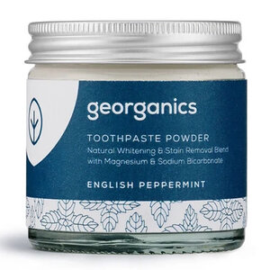 Georganics Natural Toothpaste Powder ~ Peppermint 60ml