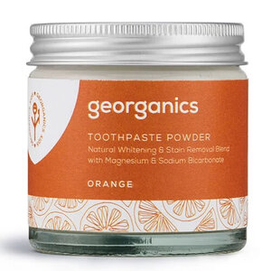 Georganics Natural Toothpaste Powder ~ Orange 60ml