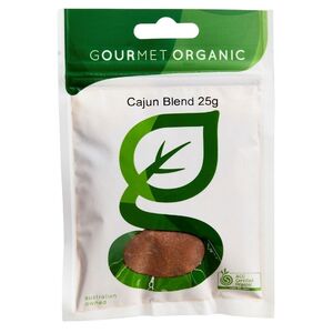 Gourmet Organic Cajun Blend 25g