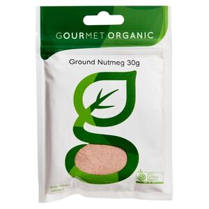 Gourmet Organic Nutmeg Ground 30g