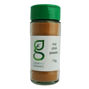 Gourmet Organic Chilli Hot Powder 73g [Shortdated BBD: Apr-26]