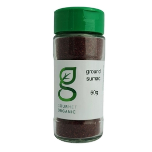 Gourmet Organic Sumac Powder 60g [Shortdated BBD: Apr-26]