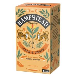 Hampstead Tea Lemon Ginger (Organic) ~ 20 Tea Bags