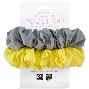 KOOSHOO Plastic-free Scrunchies Sunrise (Organic) 2 pack
