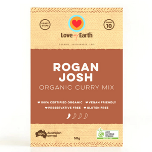 Love My Earth Rogan Josh Organic Curry Mix ~ 50g