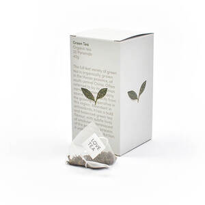 Love Tea Green Tea Pyramid Bags (Organic) ~ 20 Tea Bags