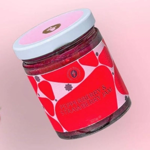 Melbourne Bushfood Pepperberry & Strawberry Jam 220g