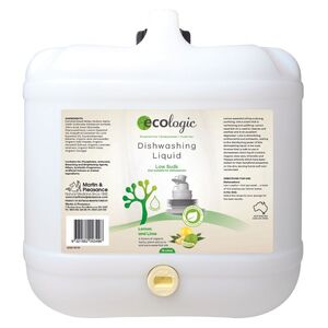 Ecologic Lemon Lime Dish Liquid ~ Bulk Value 15L