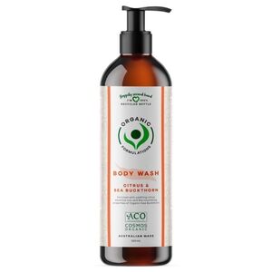 Organic Formulations Citrus & Sea Buckthorn Body Wash (Certified Organic) 500ml