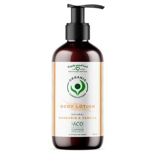 Organic Formulations Mandarin & Vanilla Body Lotion (Certified Organic) 250ml