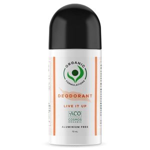 Organic Formulations Live It Up Deodorant (Certified Organic) 70ml