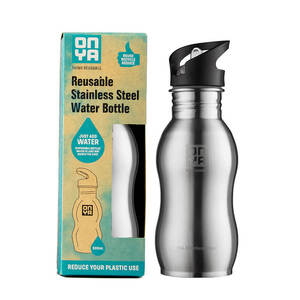 Onya Stainless Steel Drink Bottle Stainless ~ 500ml 