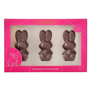 Ratio Cocoa Roasters Milk Marshmallow Easter Bunny Trio ~ 180g