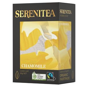 SereniTEA Chamomile Loose Leaf Tea (Organic & Fairtrade) 50g
