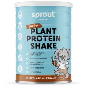 Sprout Organic Junior Protein Chocolate Milkshake Tin 660g