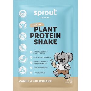 Sprout Organic Junior Protein Vanilla Milkshake 35g x 12 Sachets