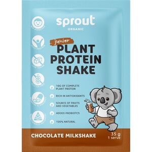 Sprout Organic Junior Protein Chocolate Milkshake 35g x 12 Sachets