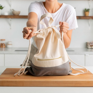 The Keeper Tumeric Two Tone Satchel (Organic Cotton) - 1 Bag
