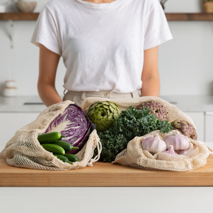 The Keeper Small Mesh Produce Bag (Organic Cotton) - 3 Pack