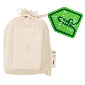The Keeper Essentials Gift Pack – Mesh Bag 3 Pack, Muslin Bag 3 Pack, 1 String Bag, 1 Diary