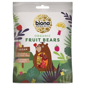 Biona Fruit Bears (Organic) ~ 75g [Shortdated BBD: Mar-26]