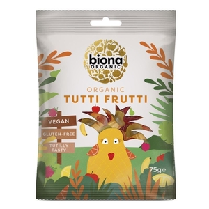 Biona Tutti Frutti Gums (Organic) ~ 75g [Shortdated BBD: Aug-25]
