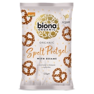 Biona Spelt Pretzel with Sesame (Organic) ~ 125g [Shortdated BBD: Nov-25]