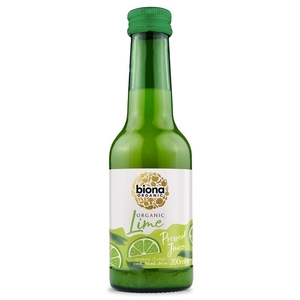 Biona Lime Juice (Cook-Blend-Dress) - 200ml [Shortdated BBD: Nov-25]