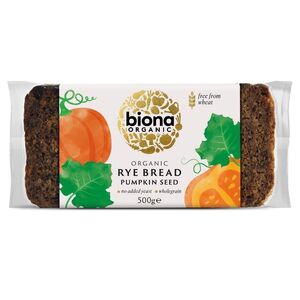 Biona Rye Bread Pumpkin Seed (Organic) ~ 500g
