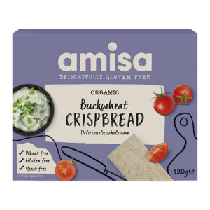 Amisa Buckwheat Crispbread (Organic & Gluten Free) ~ 120g