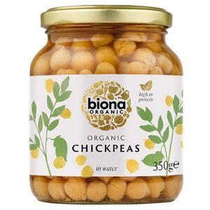Biona Chickpeas in Jars (Organic) ~ 350g