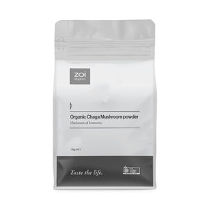 ZOI Organic Chaga Mushroom Powder ~ 200g