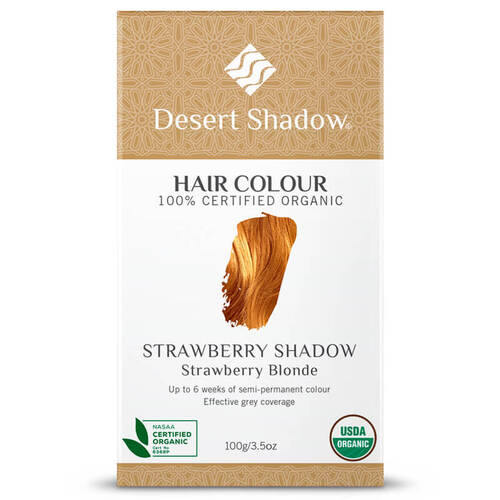 Desert Shadow Organic Hair Dye - Strawberry Shadow 100g