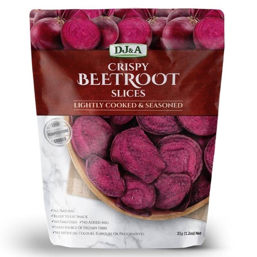 DJ&A Crispy Beetroot Slices 35g [Shortdated BBD: Dec-25]