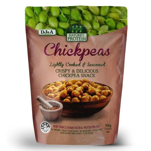 DJ&A Nature's Protein Chickpeas 100g [Shortdated BBD: Mar-26]